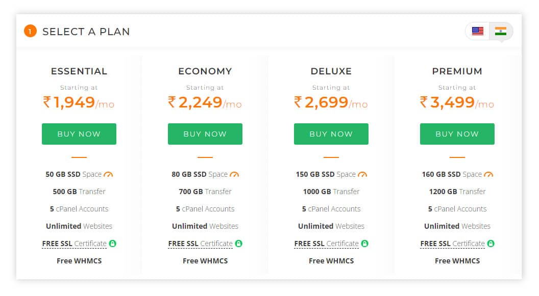 BigRock Linux Reseller Hosting Plans