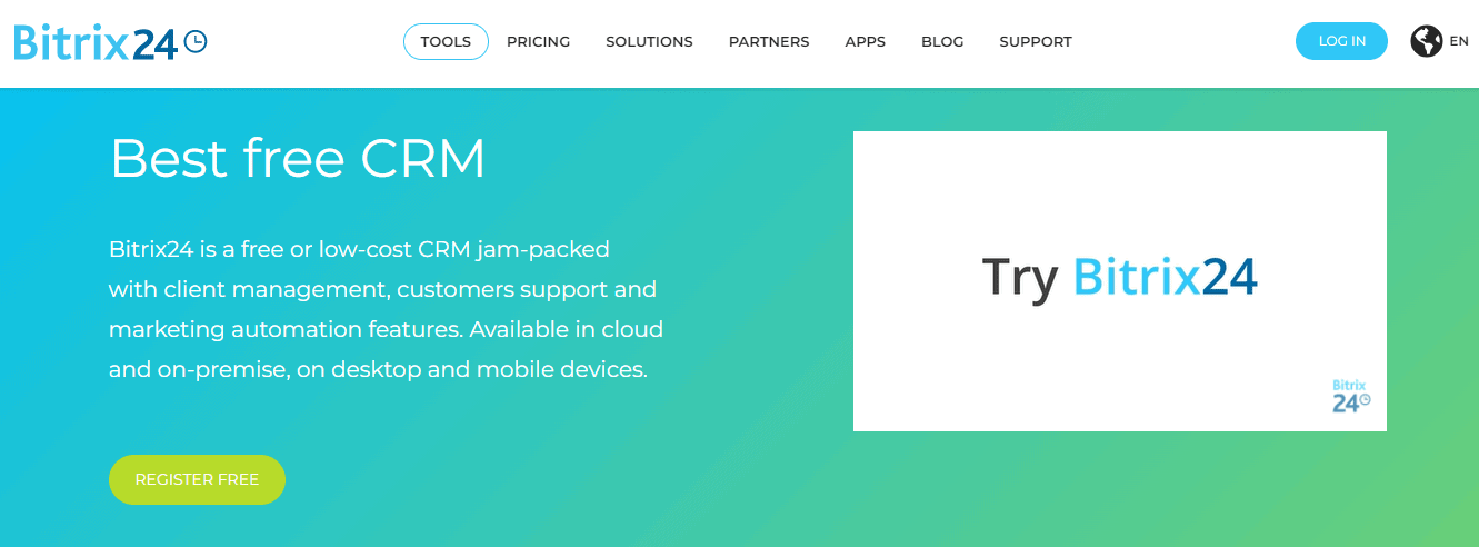 Bitrix24 CRM Software