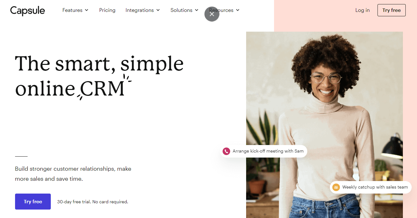 Capsule CRM Software