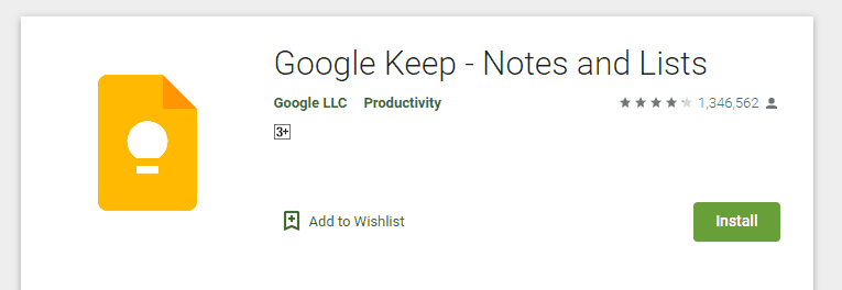 Google Keep