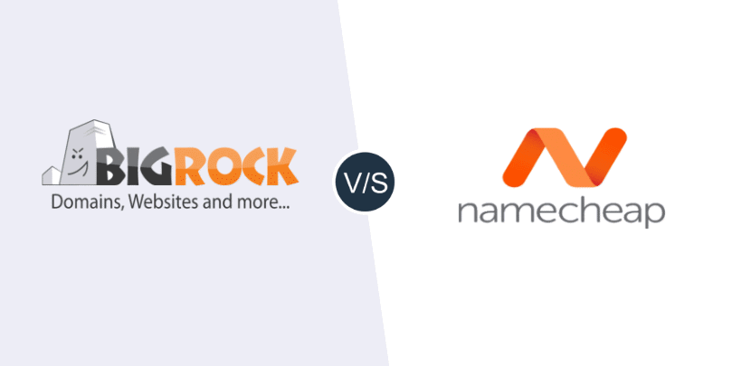 BigRock vs Namecheap